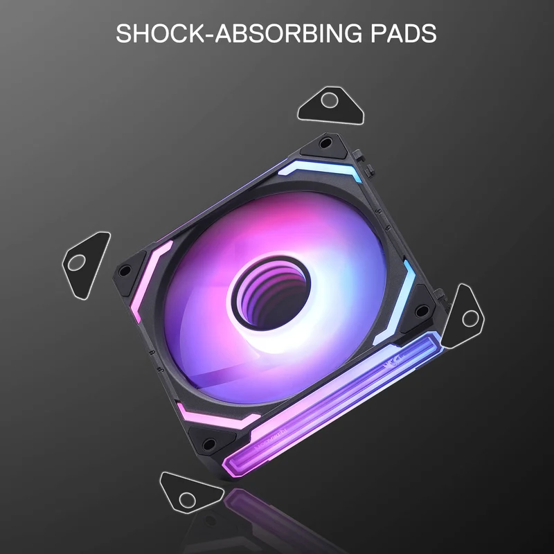 GCF012 Standard 120mm ARGB PC Case Fan