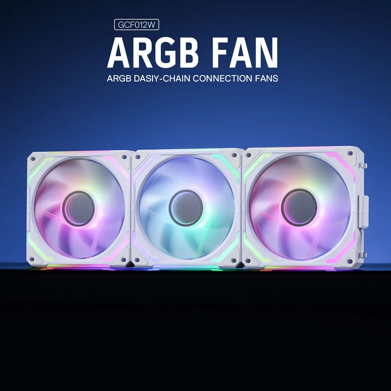 GCF012 Standard 120mm ARGB PC Case Fan