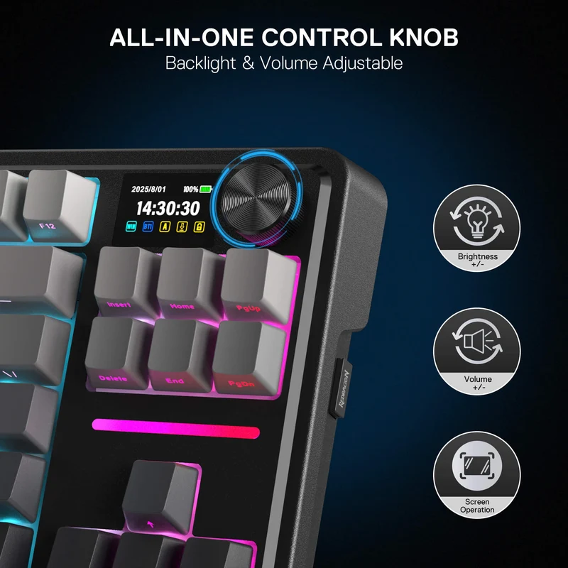 ANTONIUM K743 PRO (Side Printed PBT Keycaps)