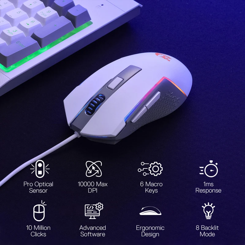 S151 Membrane Gaming Keyboard & Mouse Wired Combo