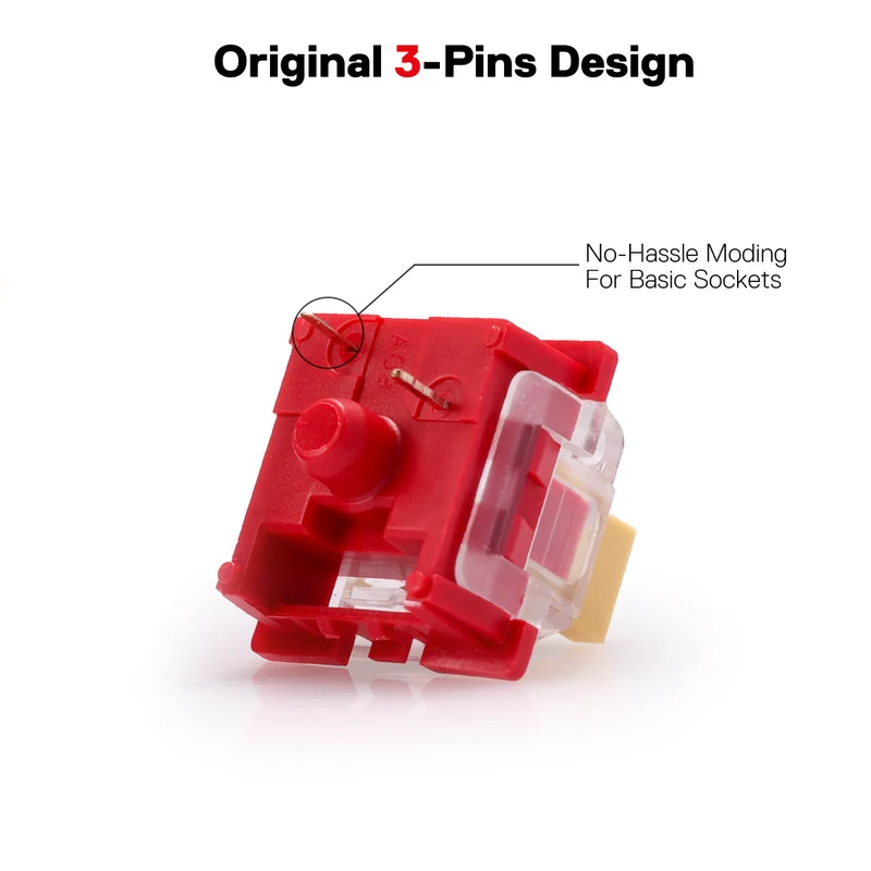 (Open-box) BULLET-F A113 Mechanical Switch (24 pcs Switches)