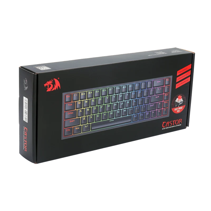 CASTOR K631 65% Wired RGB Gaming Keyboard