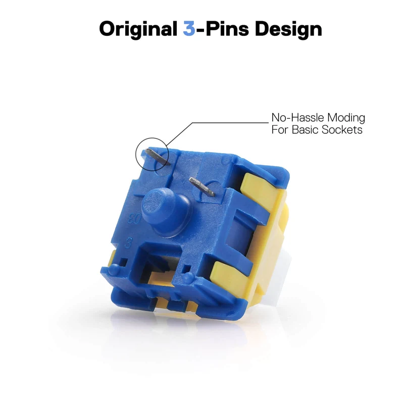 BULLET-B A113 Mechanical Switch (24 pcs Switches)
