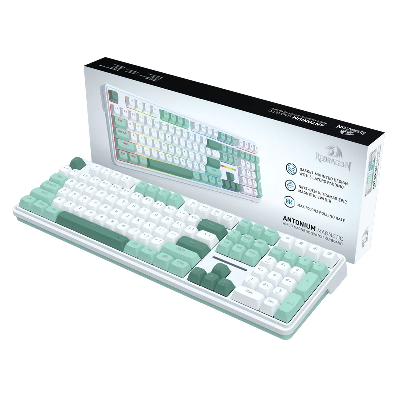 ANTONIUM K745 HE (Magnetic Hall Effect Keyboard)