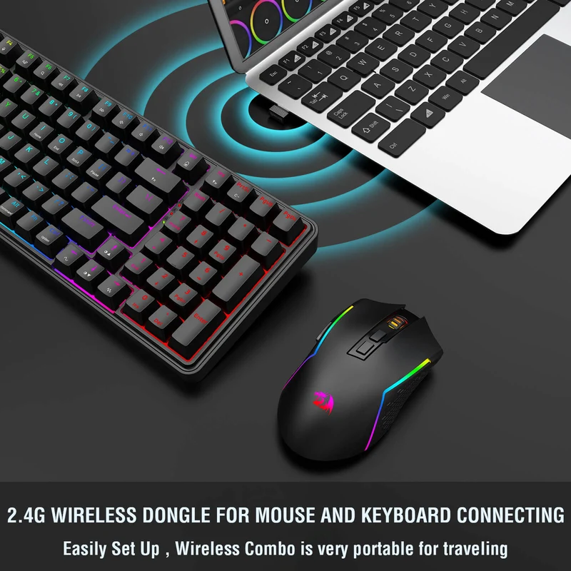 S162 3-Mode Wireless Gaming Keyboard & Mouse Combo