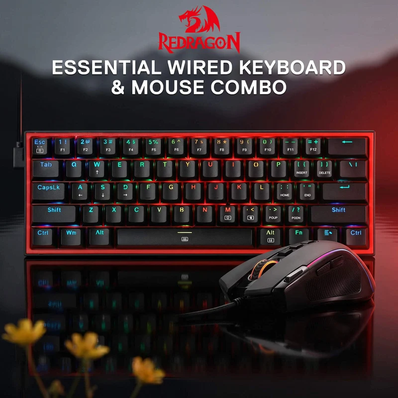 CB201 Gaming Keyboard & Mouse Wired Combo