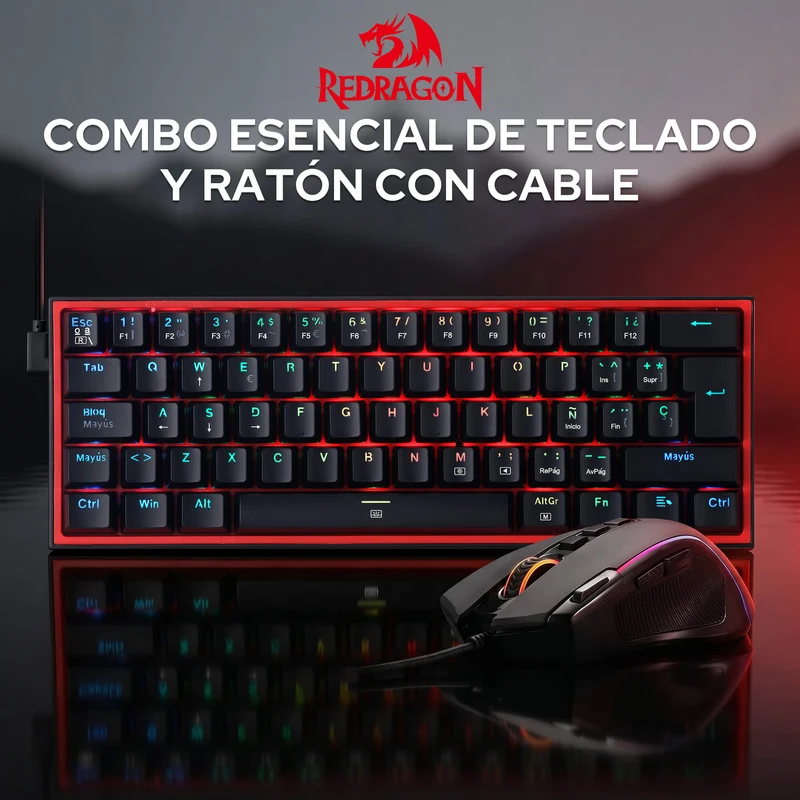 CB201 Gaming Keyboard & Mouse Wired Combo