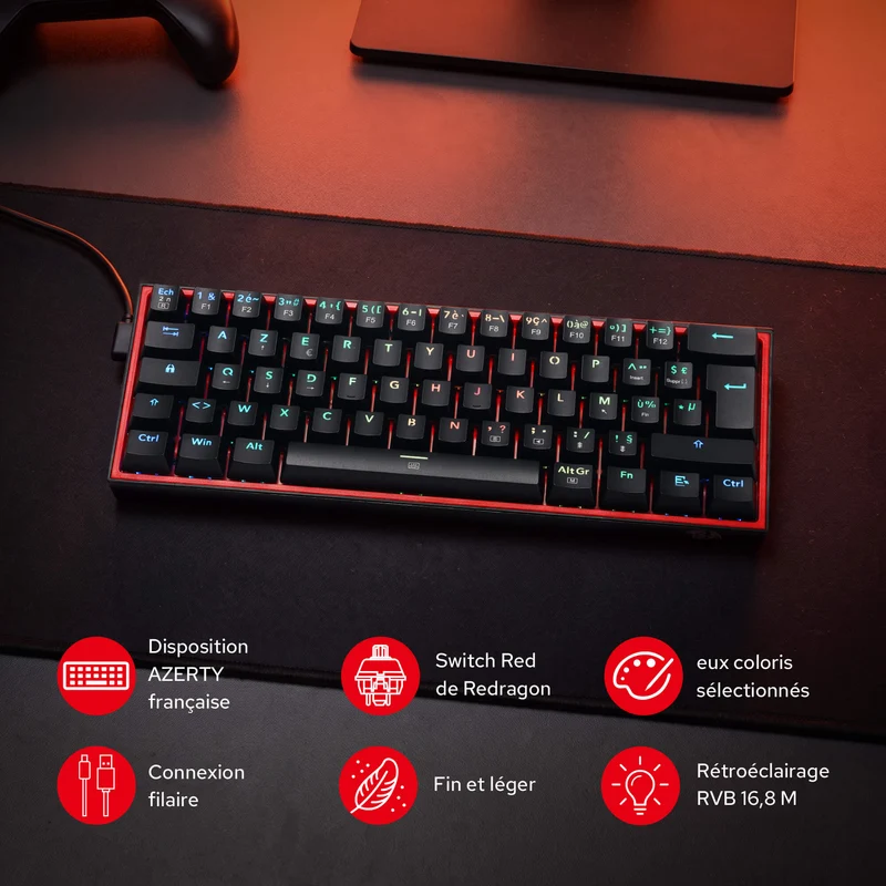 CB201 Gaming Keyboard & Mouse Wired Combo