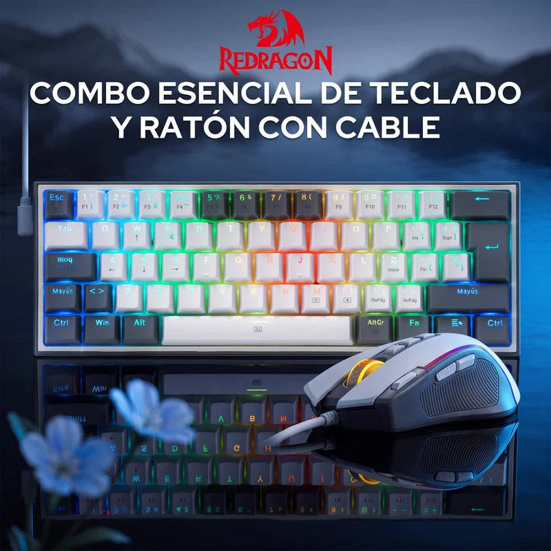 CB201 Gaming Keyboard & Mouse Wired Combo