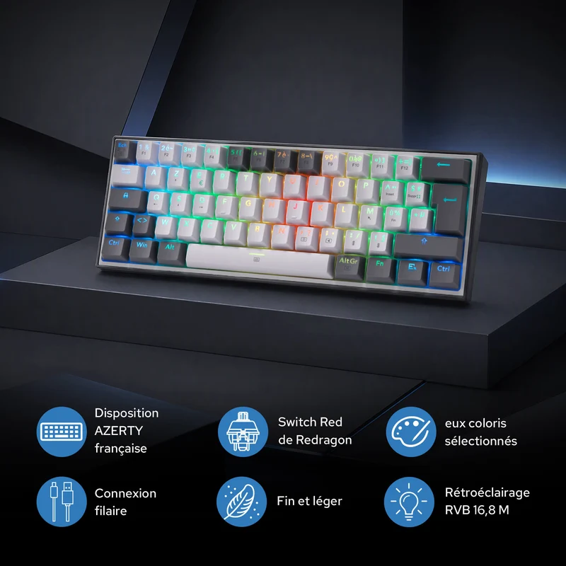 CB201 Gaming Keyboard & Mouse Wired Combo