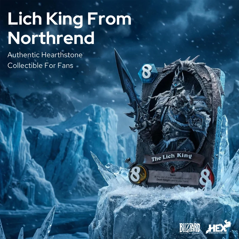 Hearthstone Lich King Card Display Frame
