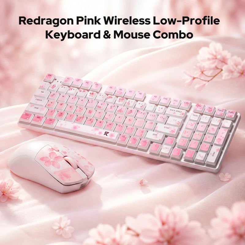 BS7552 Wireless Keyboard and Mouse Combo