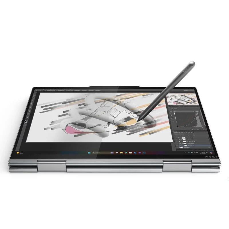 Lenovo ThinkPad X1 2-in-1 Gen 10 Aura Edition Copilot+ PC - 14" WUXGA Multi-Touch / Ultra 7 258V / 32GB / 1TB (NVMe M.2 SSD) / AI Boost, up to 47 TOPS / Win 11 Pro / Lenovo Yoga Pen / 3YW / Eng/Arb - Laptop