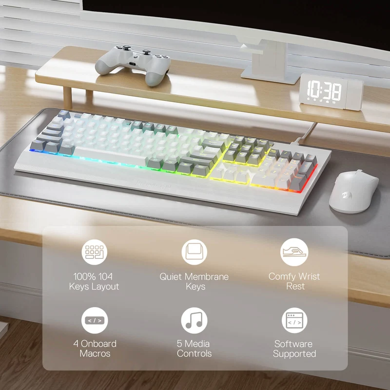 SHIVA LITE K525 Membrane Gaming Keyboard