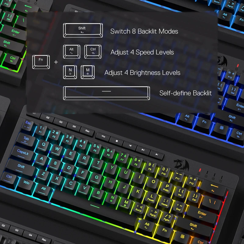 SHIVA K522 Membrane Gaming Keyboard