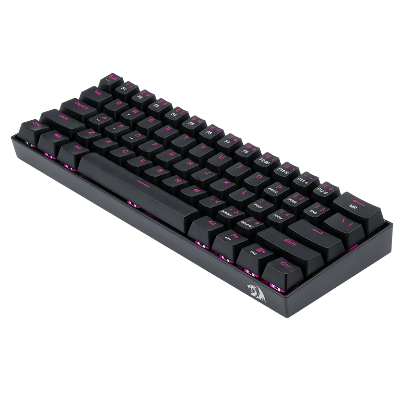 Redragon K630 60% Keyboard Pink LED Backlit