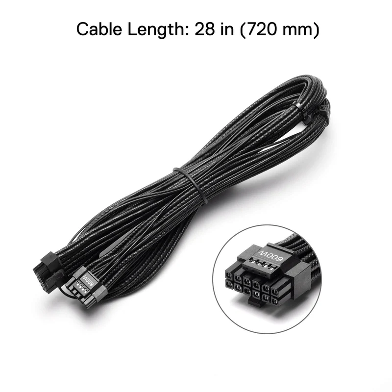 PSU007 Premium 600W PCI-e 5.0 GPU Power Cable