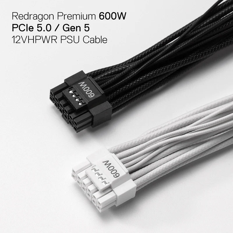PSU007 Premium 600W PCI-e 5.0 GPU Power Cable