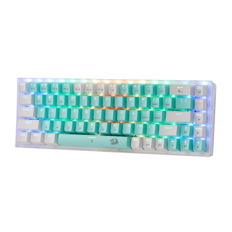 (Open-box) CASTOR K631 PRO 65% Mint Wireless Keyboard