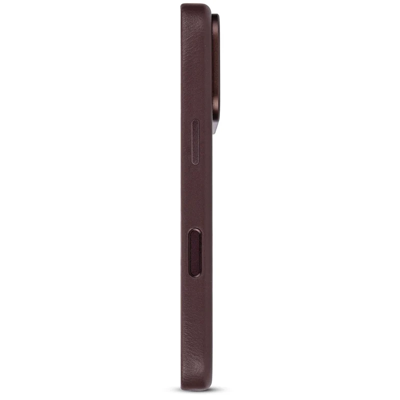 Decoded Leather Backcover Case For Apple iPhone 18 Pro Max / Apple iPhone 17 Pro Max - Chocolate Brown