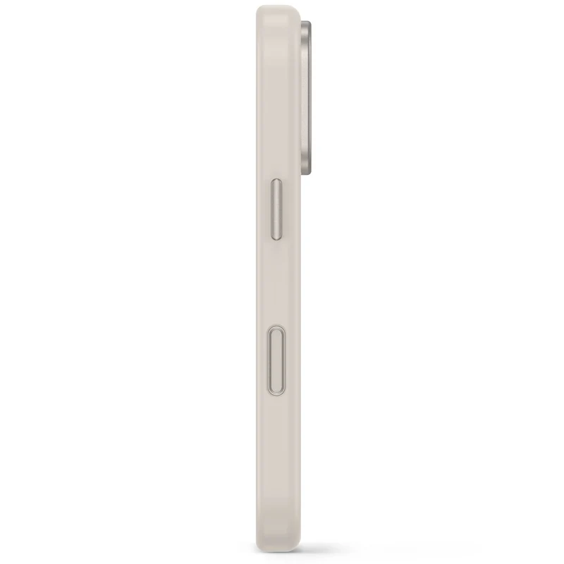 Decoded AntiMicrobial Silicone Backcover Case For Apple iPhone 18 Pro / Apple iPhone 17 Pro - Pebble Grey