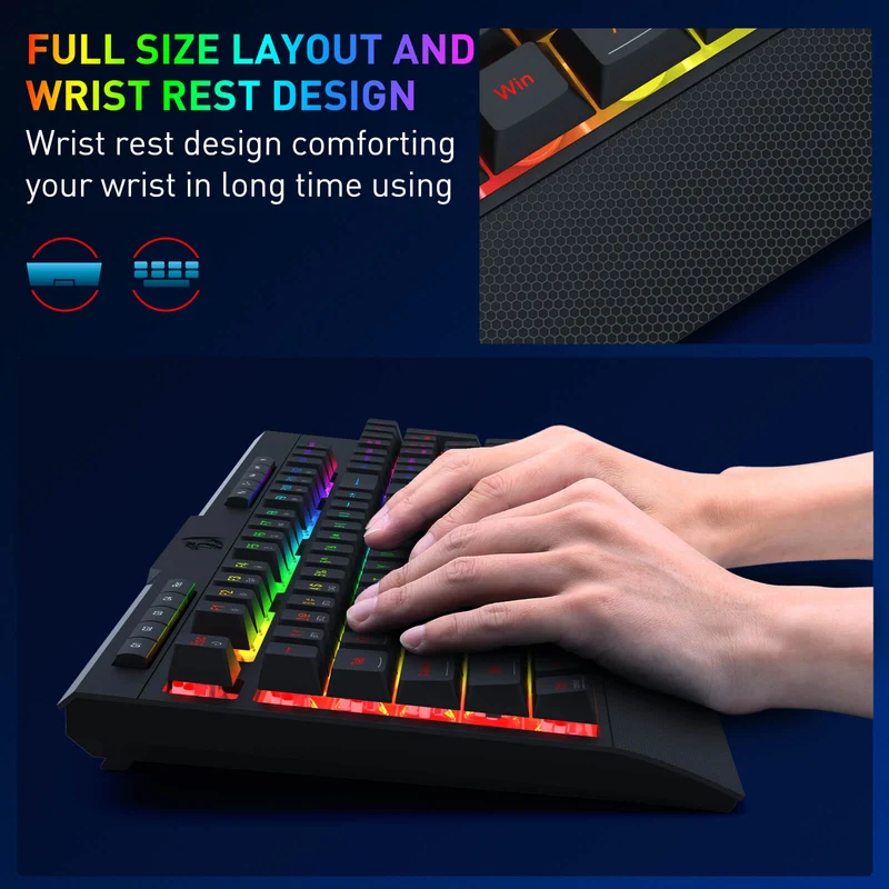 S151 PRO Membrane Gaming Keyboard & Mouse Wireless Combo