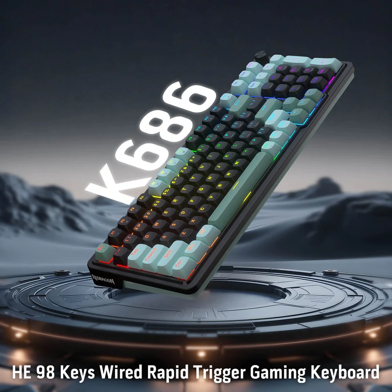 EISA K686 HE Rapid Trigger Gaming Keyboard