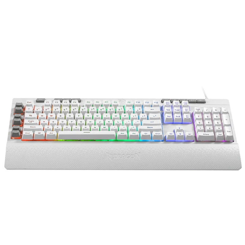 (Open-box) SHIVA K512 WHITE Membrane Gaming Keyboard