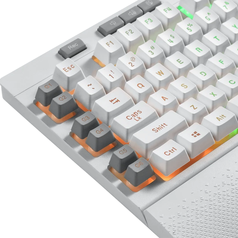 (Open-box) SHIVA K512 WHITE Membrane Gaming Keyboard