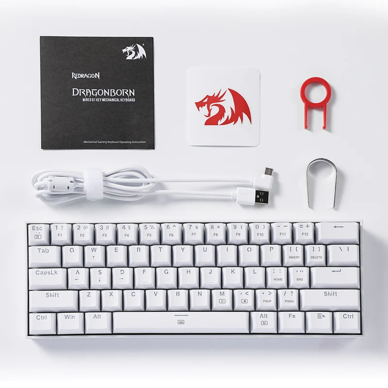 DRAGONBORN K630 Wired 60% Keyboard