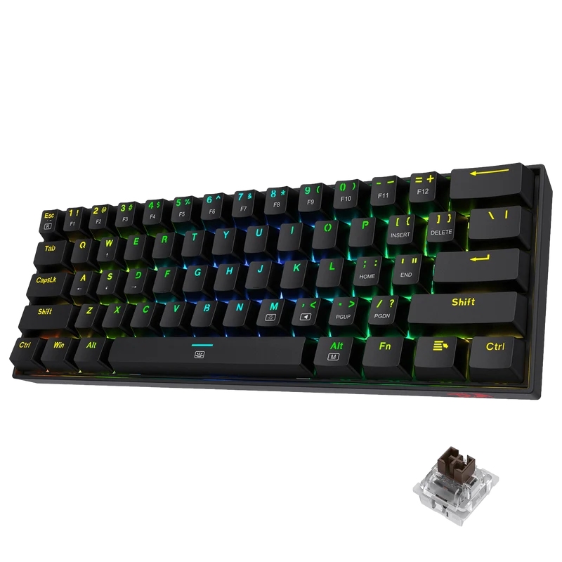 (Open-box) DRAGONBORN K630 Wired 60% Keyboard