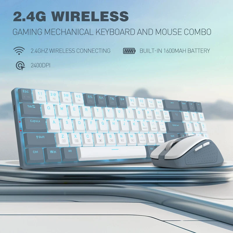 BS8773 Wireless Keyboard and Mouse Combo