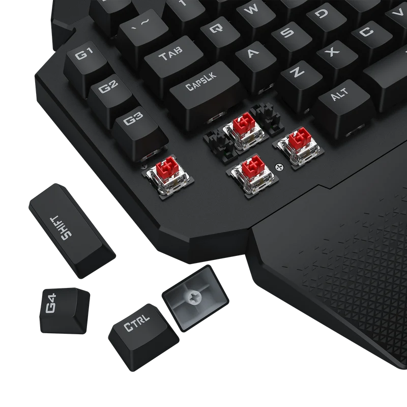 ABYSSAL K758 Wired One-Handed Keypad