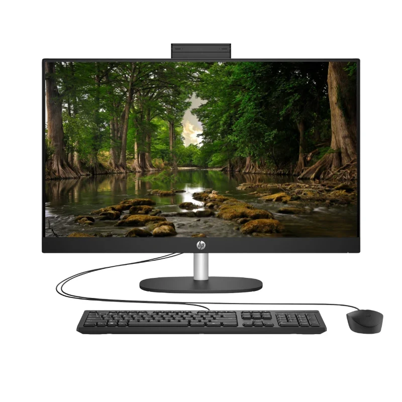 HP 27-CR0024NE AIO PC - i5 / 8GB / 512GB (NVMe M.2 SSD) / 27" FHD Non-Touch / DOS (Without OS) / 1YW / Jet Black + Vertiv / Liebert itON 800VA (360W) UPS - Bundle Offer