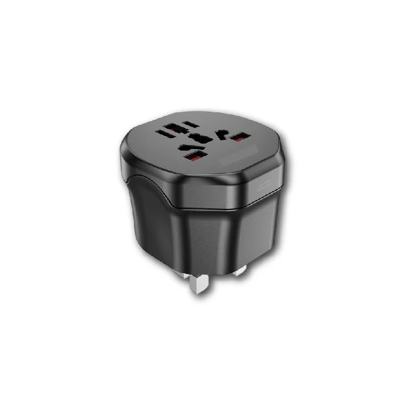 قابس عالمي إيرلدوم SC26 بنمط بريطاني - ‏2500 واط / أسود