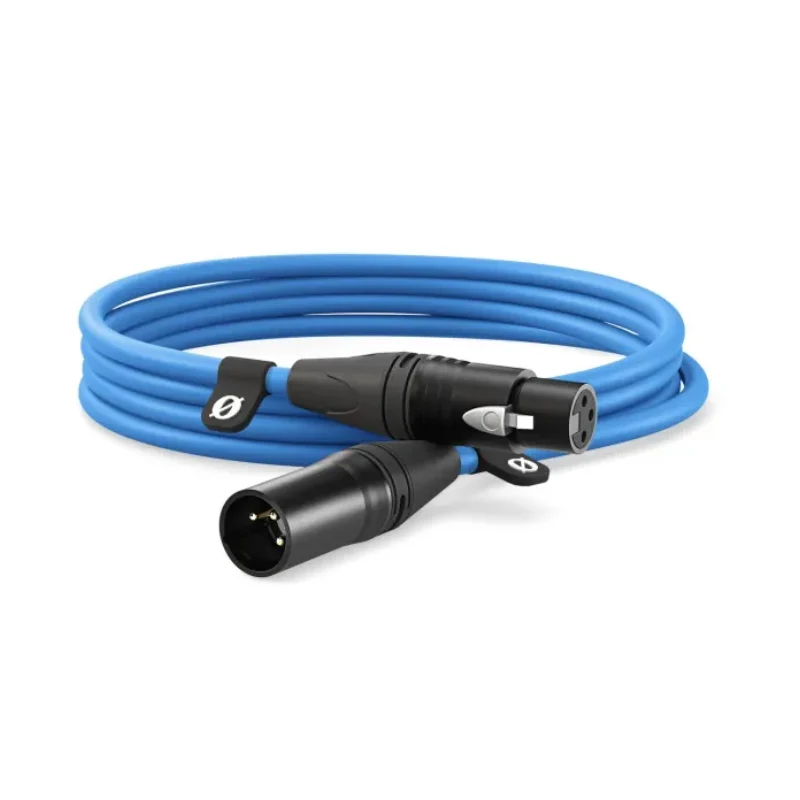كابل XLR رود XLR3M بريميوم - طول 3 أمتار / أزرق
