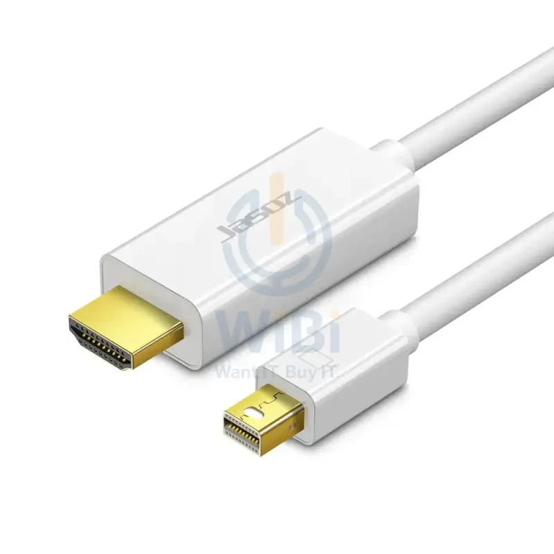 كابل جاسوز G108 من Mini DisplayPort إلى HDMI - ‏1.8 متر / أبيض / علبة مفتوحة