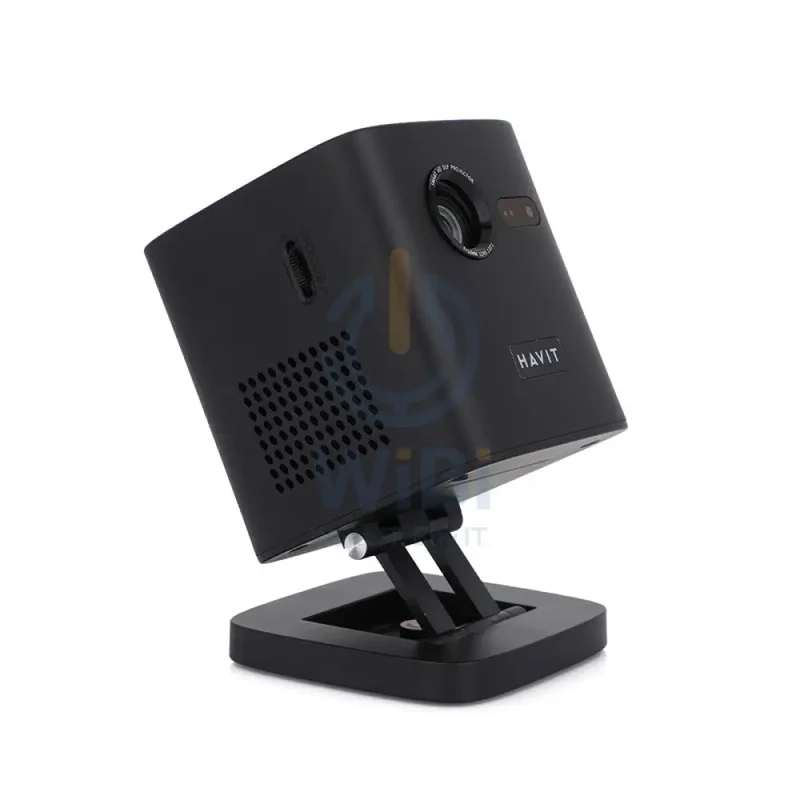 بروجكتور هافيت سلسلة سمارت لايف بدقة 4K - ‏10 واط / HDMI / USB / USB-C / بلوتوث / واي فاي - أسود