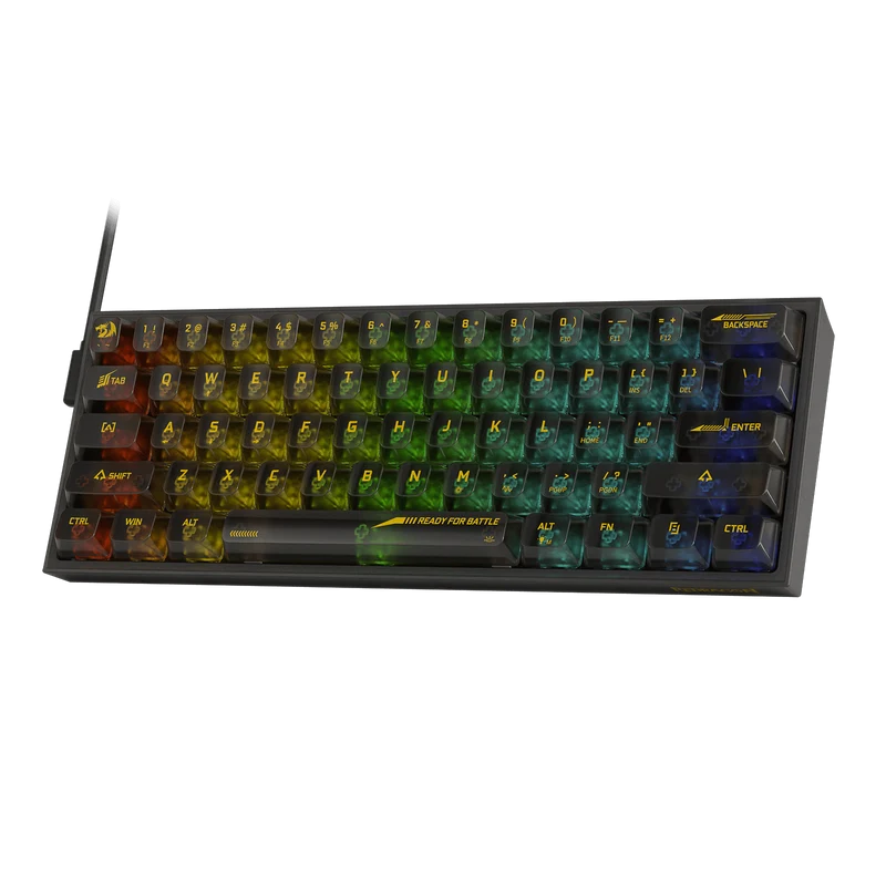 FIZZ K617 SE Full-Transparent Mechanical Keyboard