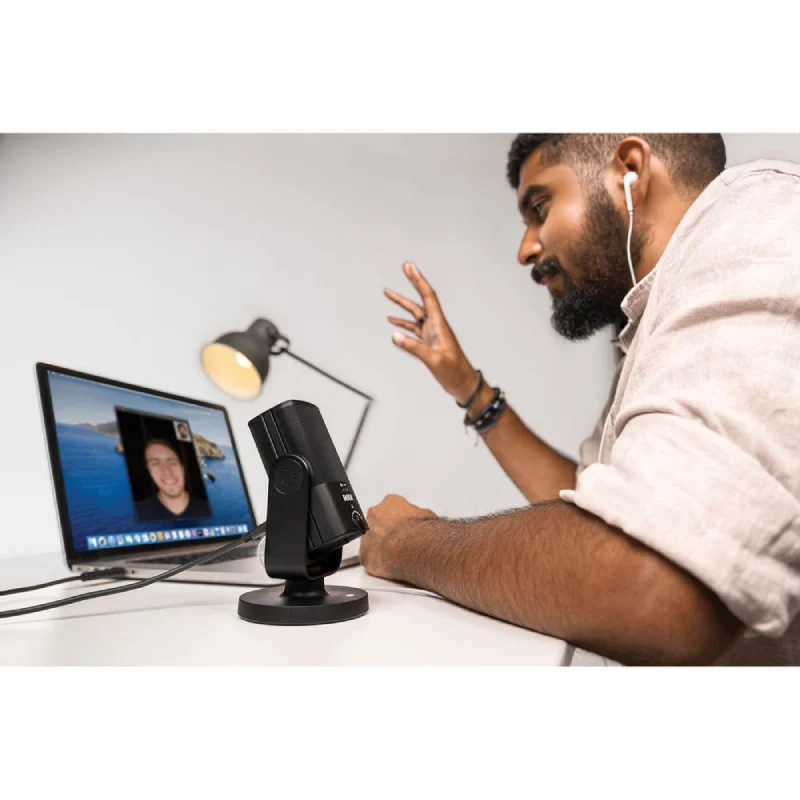 ميكروفون رود NT-USB ميني بموصل USB - أسود