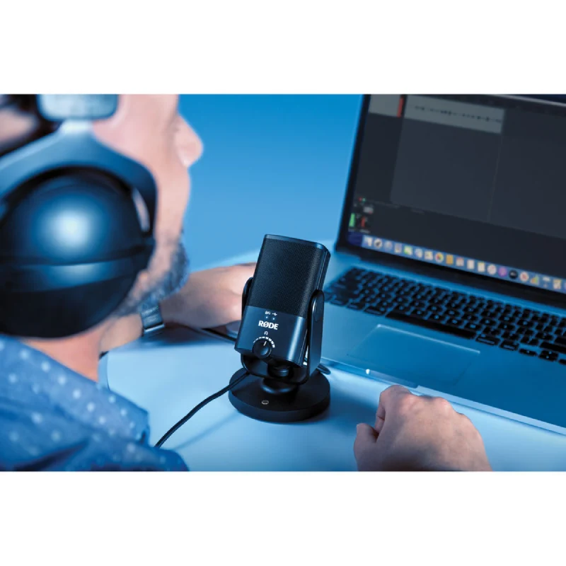 ميكروفون رود NT-USB ميني بموصل USB - أسود