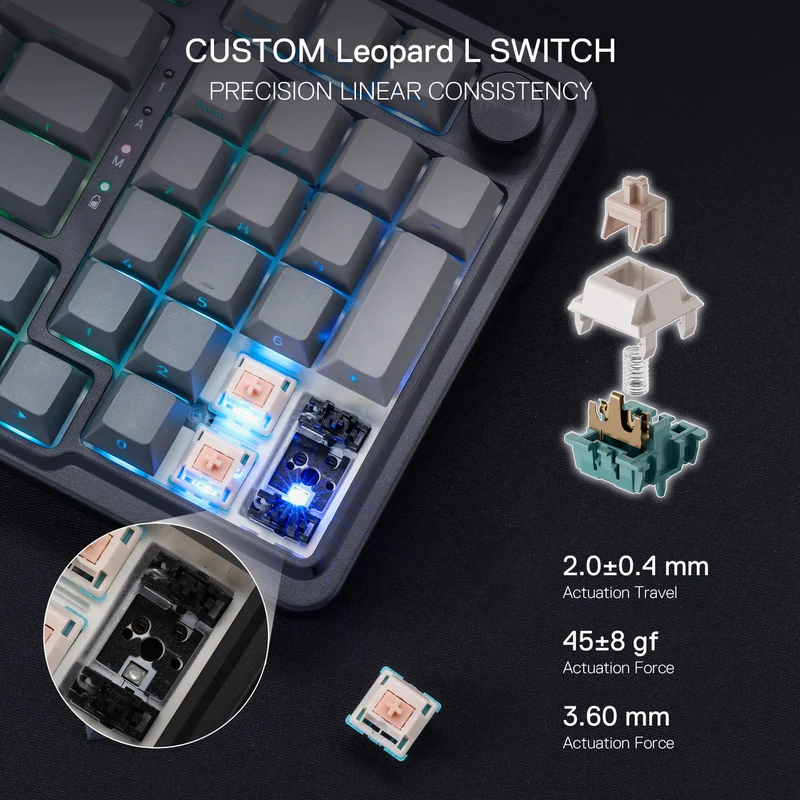 EISA K686 PRO(Side Printed PBT Keycaps)