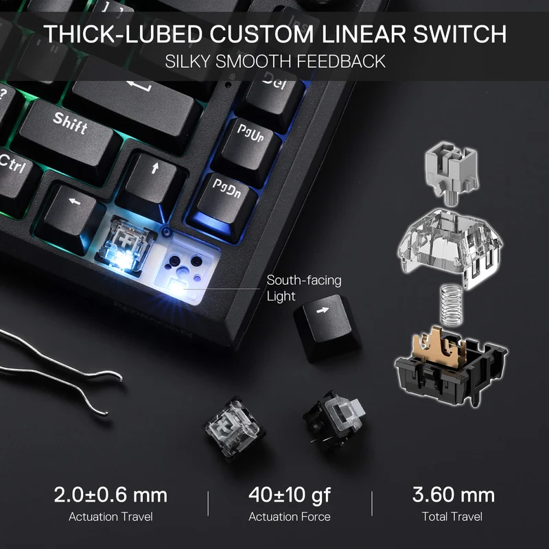 PENUMBRA K687 (CNC Aluminum Gaming Keyboard)