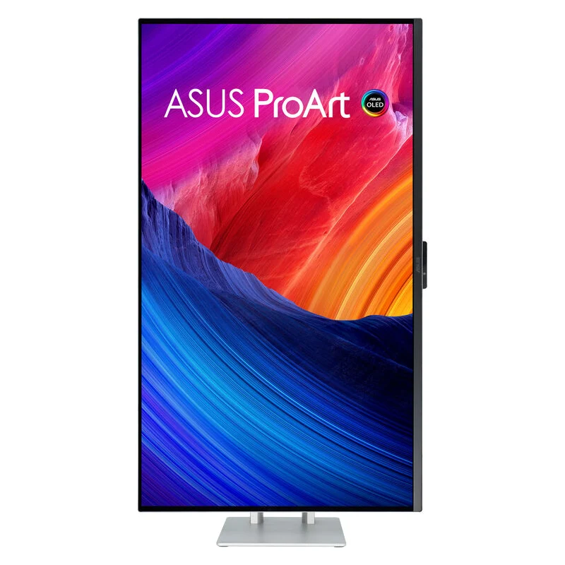 شاشة احترافية أسوس PA32UCDM برو آرت ديسبلاي OLED - حجم 32 بوصة 4K UHD / زمن استجابة 0.1 مللي ثانية / 240 هرتز / Thunderbolt 4/HDMI 2.1/USB 3.2 جيل 2 Type-A / ضمان سنة