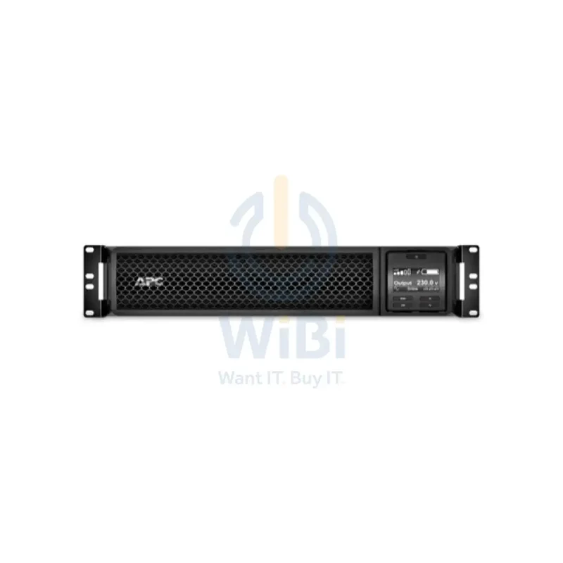 مزود طاقة غير منقطع إيه بي سي سمارت UPS ‏3000VA - ‏2.7 ألف واط / 3 آلاف فولت أمبير / تحويل مزدوج أونلاين / تركيب في رف 2U