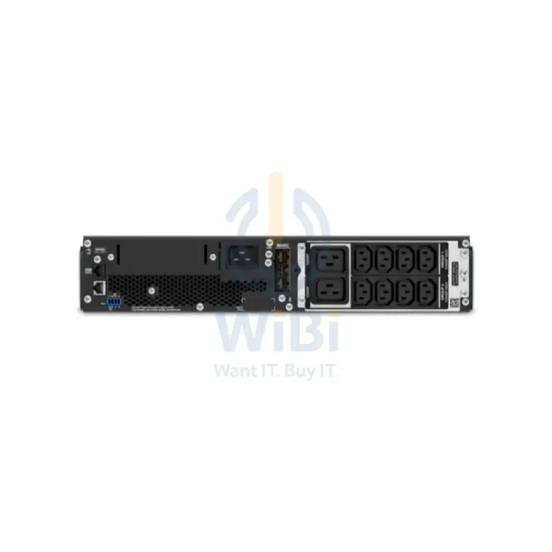 مزود طاقة غير منقطع إيه بي سي سمارت UPS ‏3000VA - ‏2.7 ألف واط / 3 آلاف فولت أمبير / تحويل مزدوج أونلاين / تركيب في رف 2U