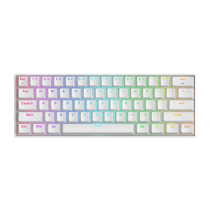 DRACONIC PRO K530 WHITE (Quiet-Red Switches)