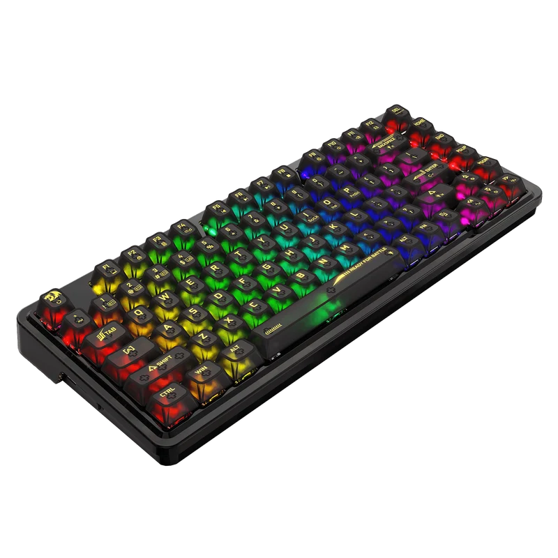 ELF PRO K649 Wireless Transparent Keyboard