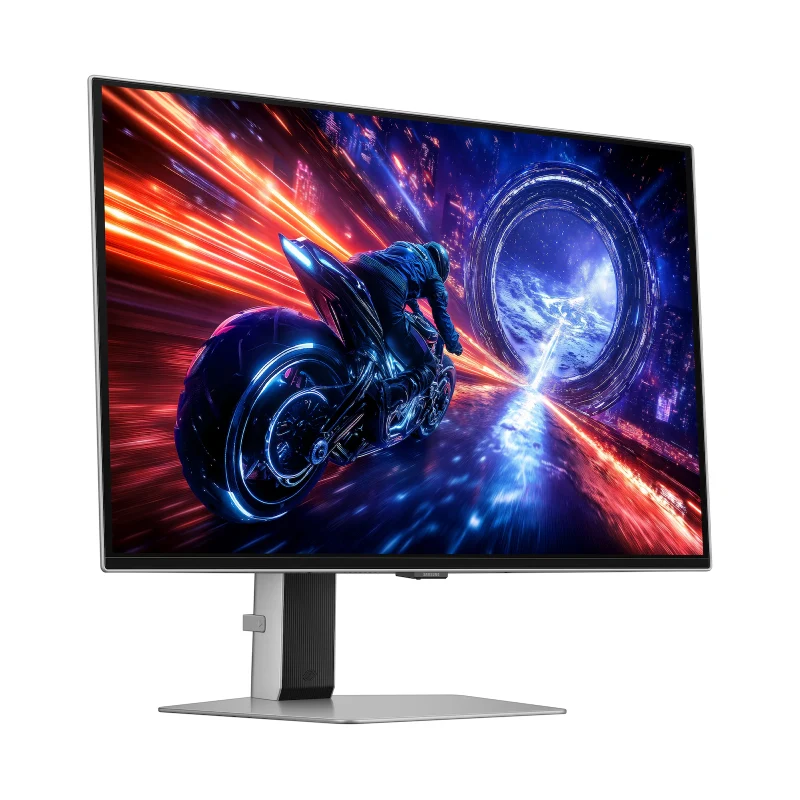شاشة ألعاب سامسونج حجم 27 بوصة أوديسي OLED G6 G60SF - حجم 27.0 بوصة QHD / 1 مللي ثانية / 500 هرتز / HDMI / DisplayPort / فضي
