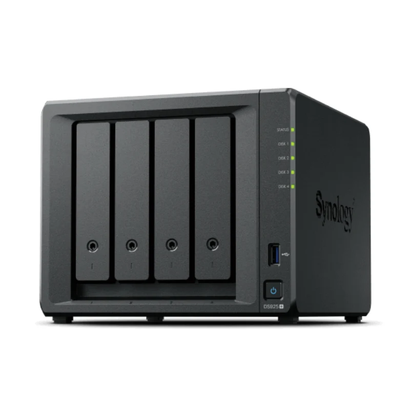 جهاز تخزين شبكي سينولوجي ديسك ستيشن DS925neo+ - SATA / 4 فتحات أقراص / USB / LAN / مكتبي